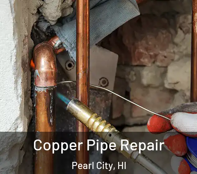  Copper Pipe Repair Pearl City, HI