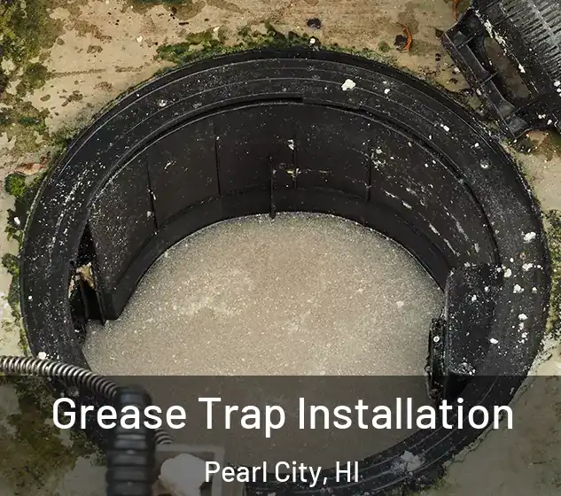  Grease Trap Installation Pearl City, HI